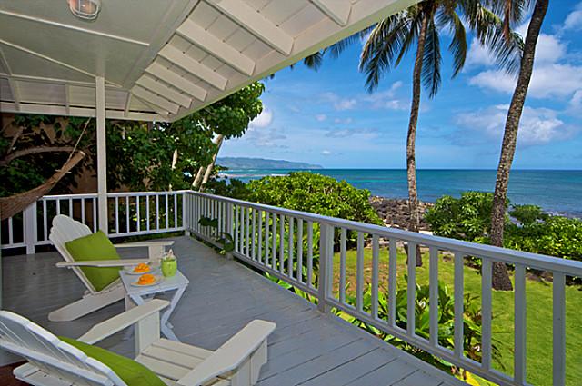 North Shore beach front house