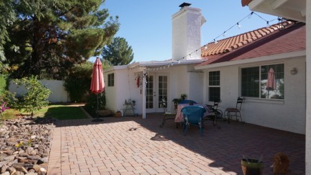 Rear Patio
