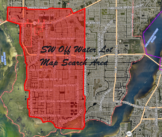 SW Cape Coral Off Water Lots for Sale