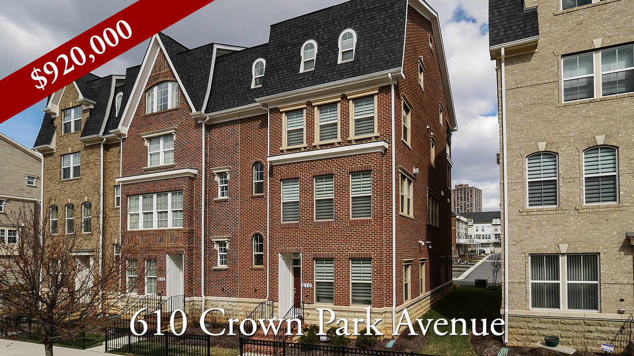 Crown Gaithersburg MD Homes for Sale