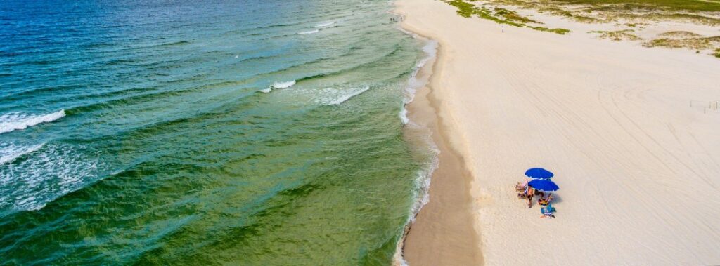 relaxation at Orange Beach, Alabama