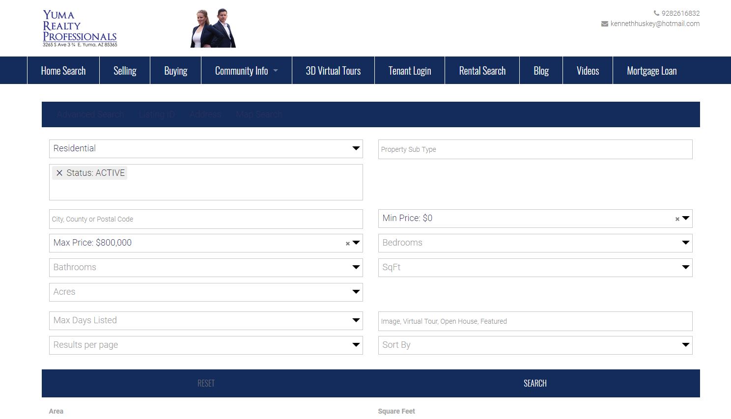 MLS homes Search MLS homes in Yuma AZ