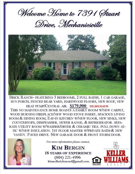 Mechanicsville Home for Sale