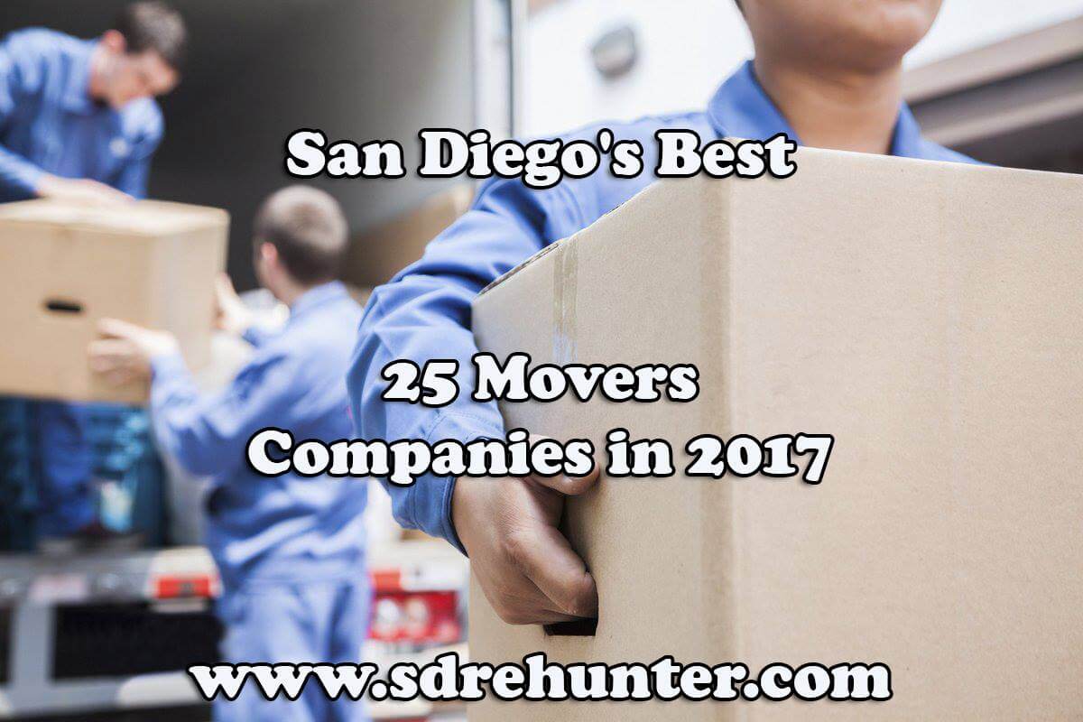 San Diego's Best 25 Movers Companies in 2017