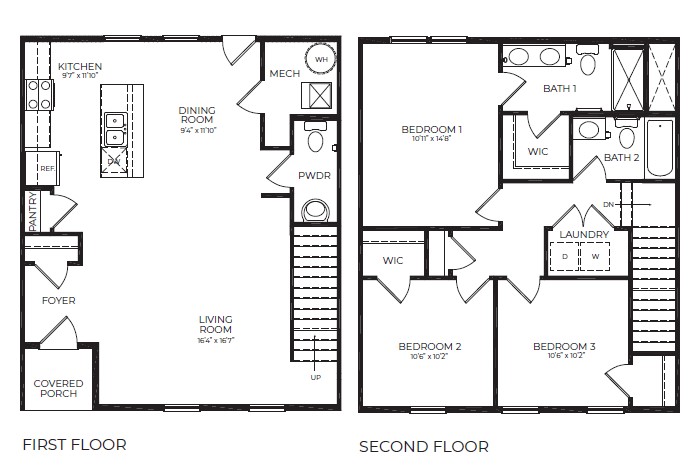 Loganberry Village, Lincoln model floor plan