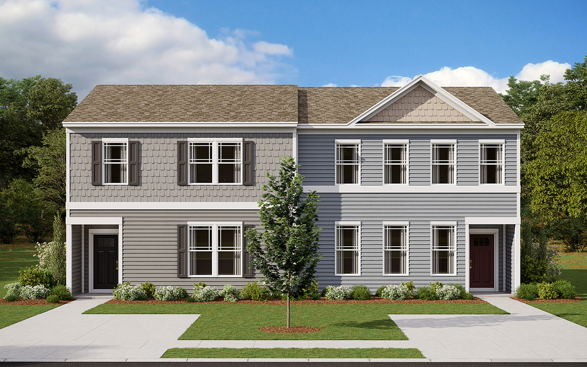 Loganberry Village, Lincoln model front