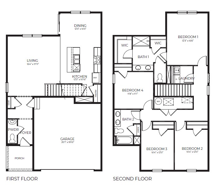 Loganberry Village, Pine model floor plan