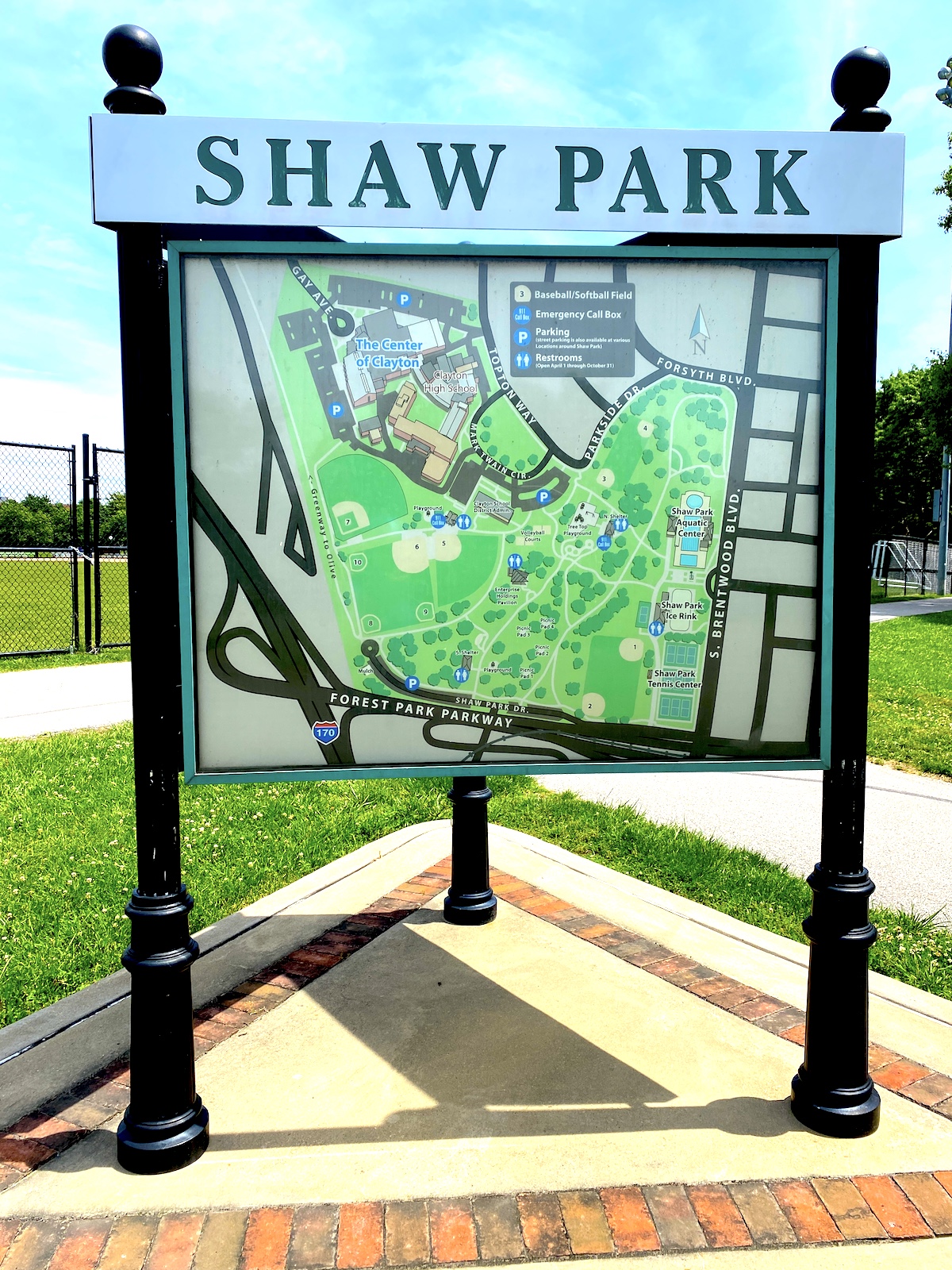 Centennial Trailhead shaw park clayton