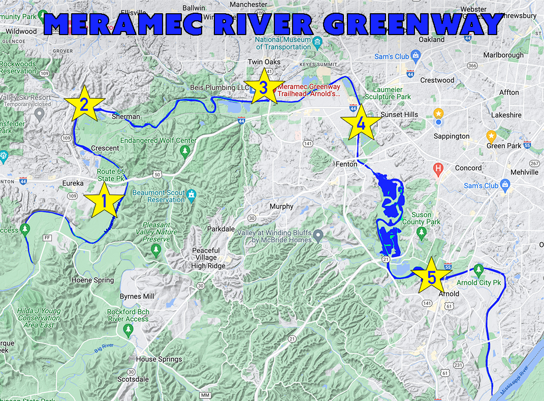 Meramec River Greenway Trails