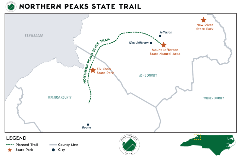 Northern Peaks Trail Boone NC