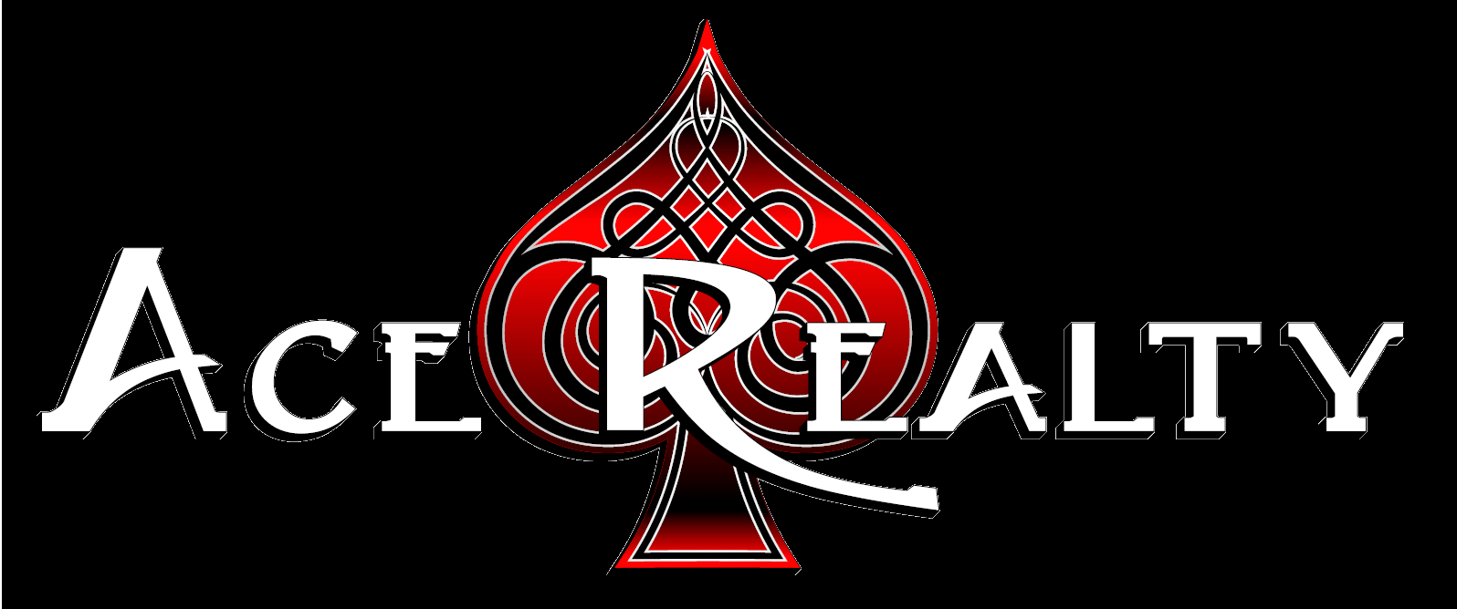 Ace Realty Black Background Banner