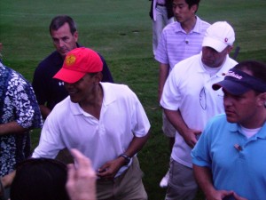 imgp0963 Obama enjoying all the aloha