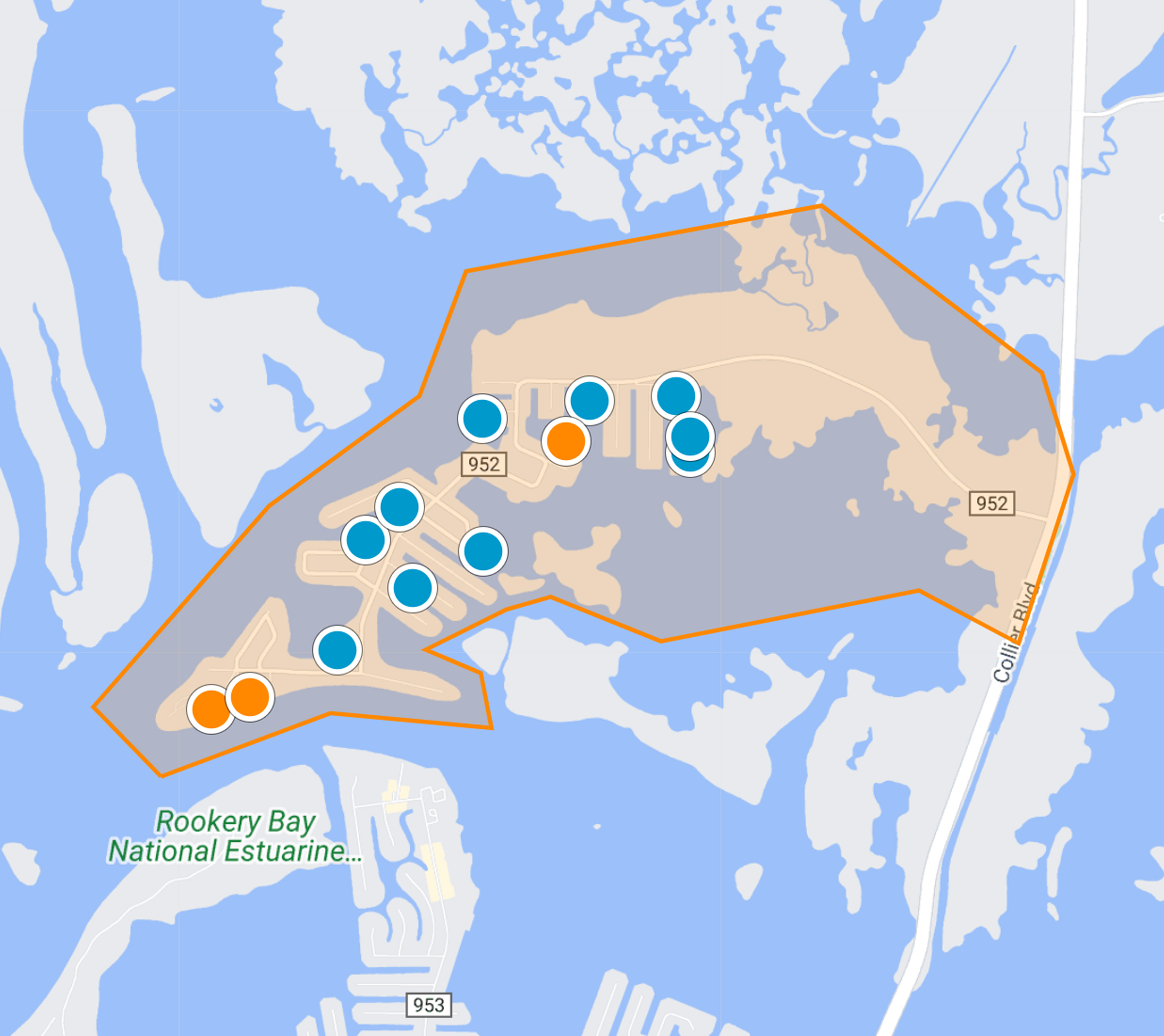 Search Isles of Capri waterfront condos for sale