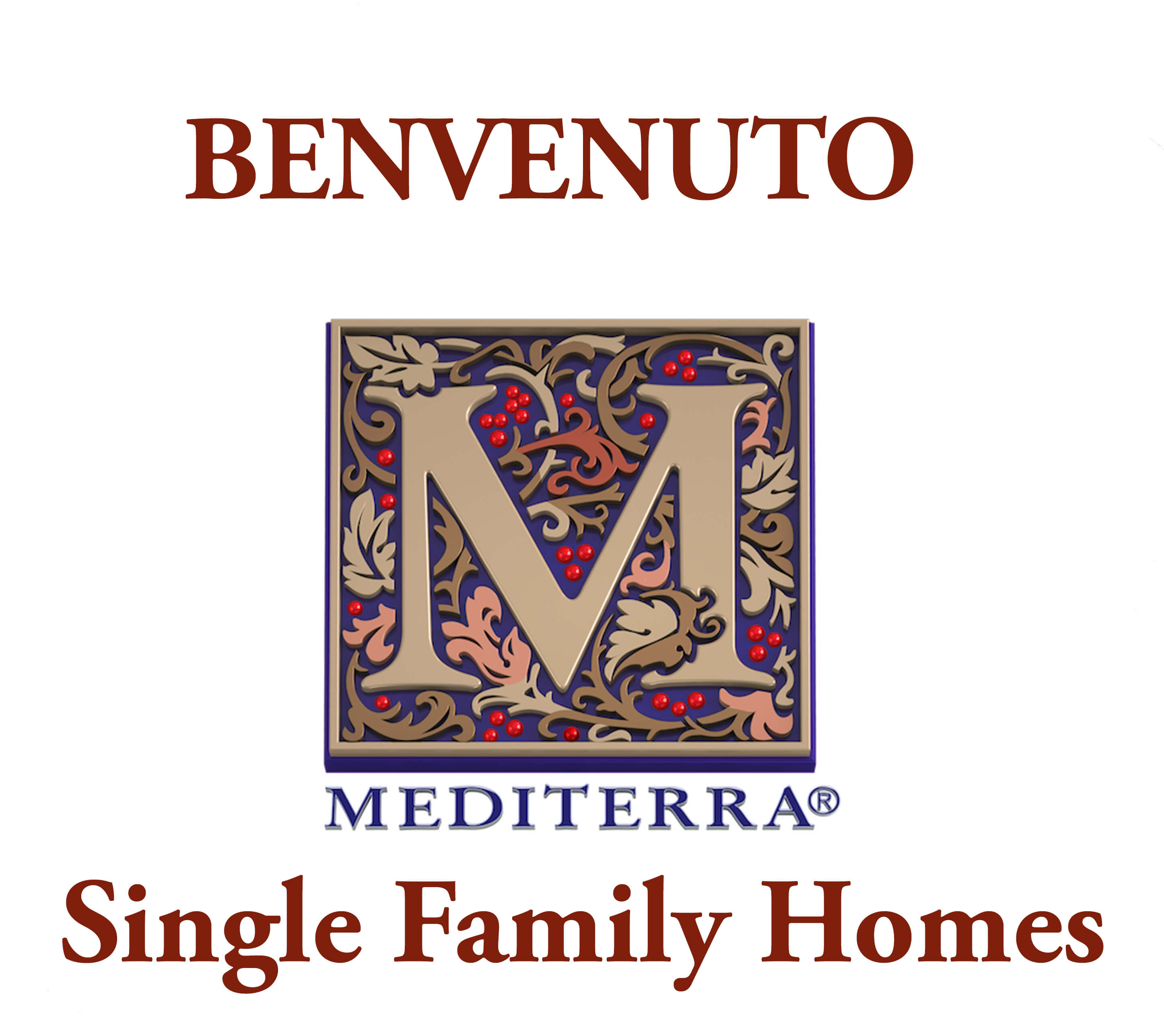 Benvenuto luxury estate homes at Mediterra Naples