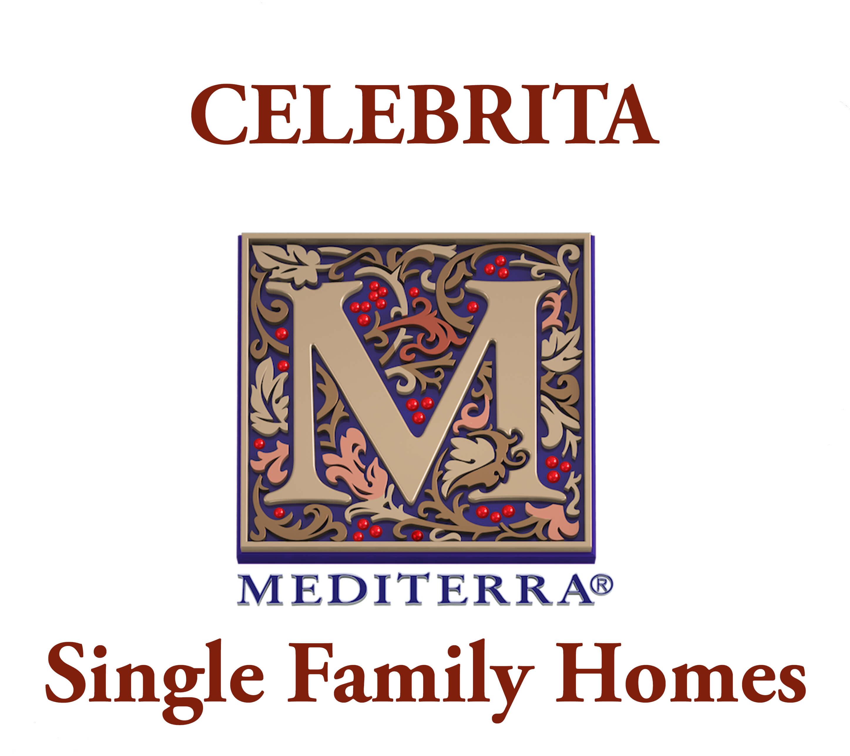 Celebrita estate homes at Mediterra Naples