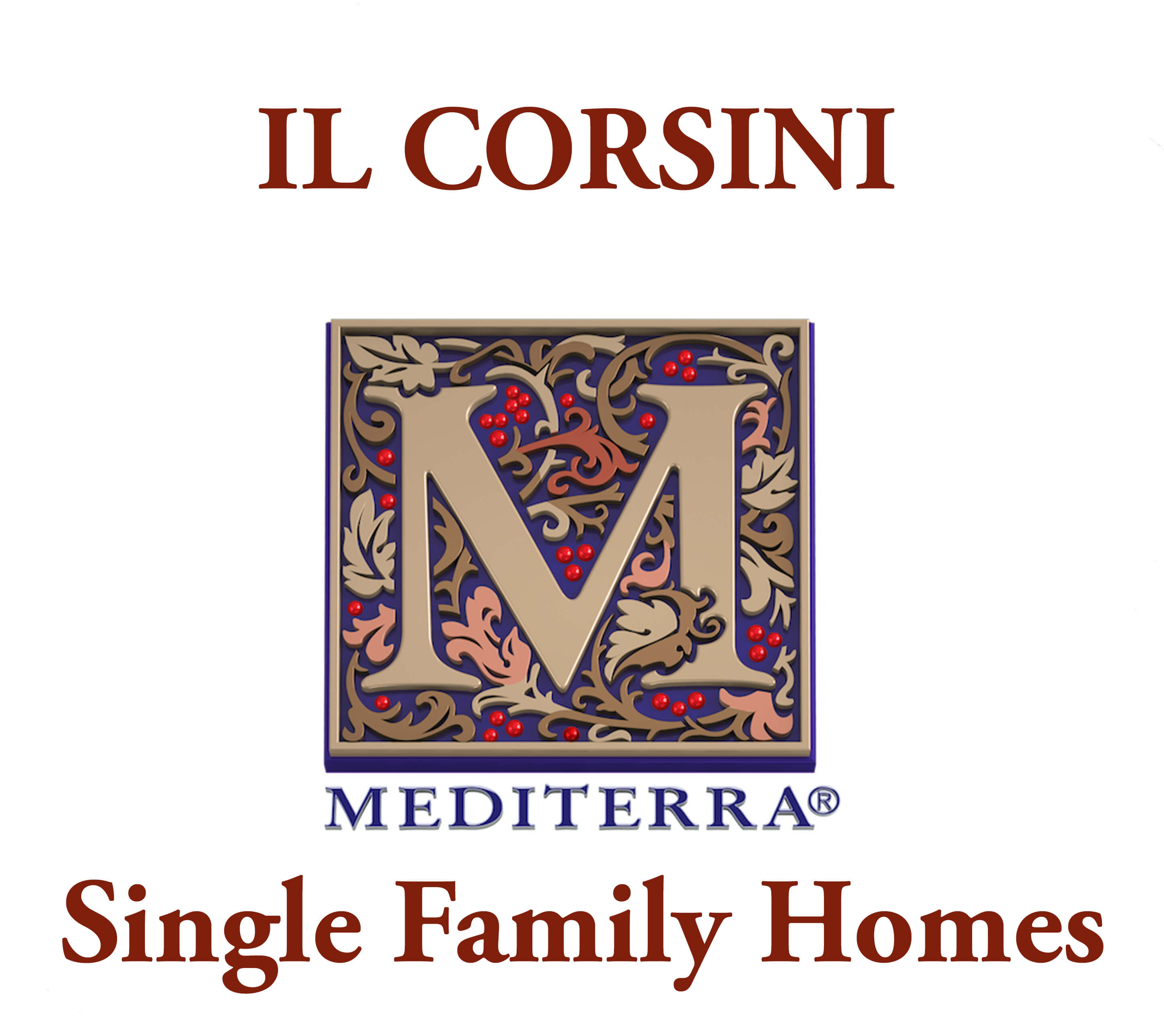 Il Corsini custom estate homes at Mediterra Naples