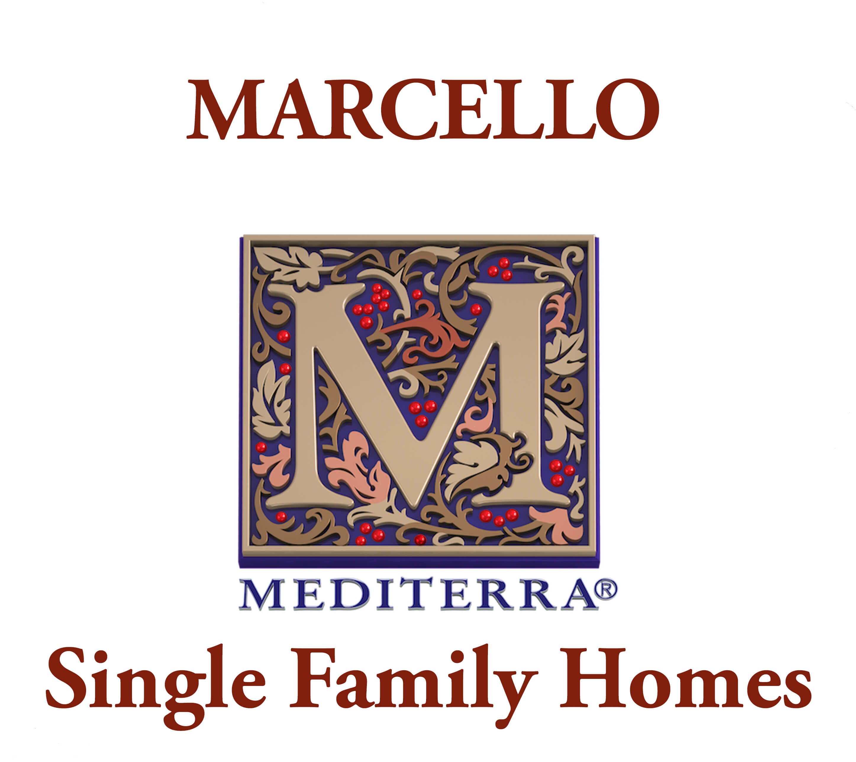 Marcello estate homes at Mediterra Naples
