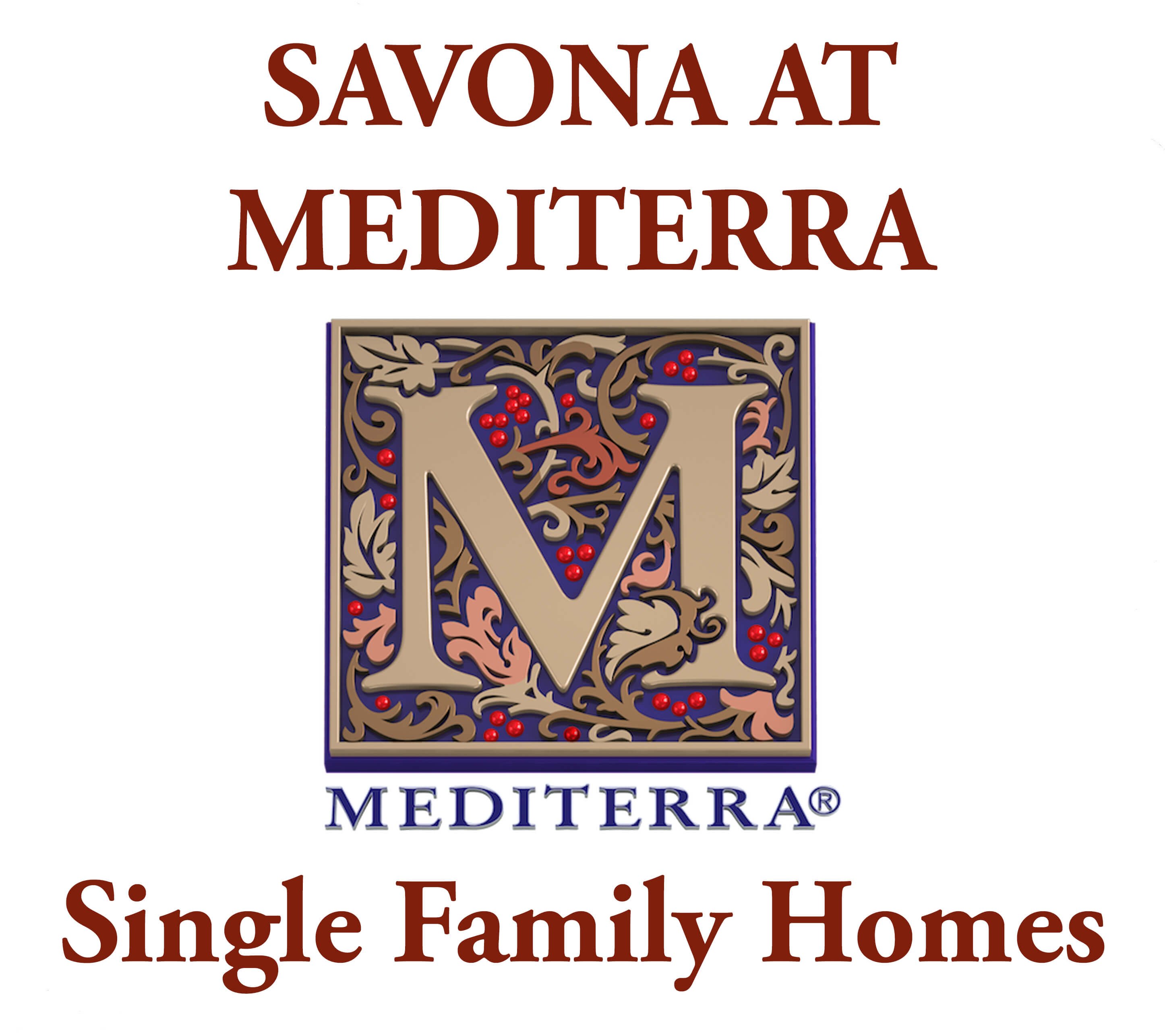 Savona custom luxury homes at Mediterra Naples
