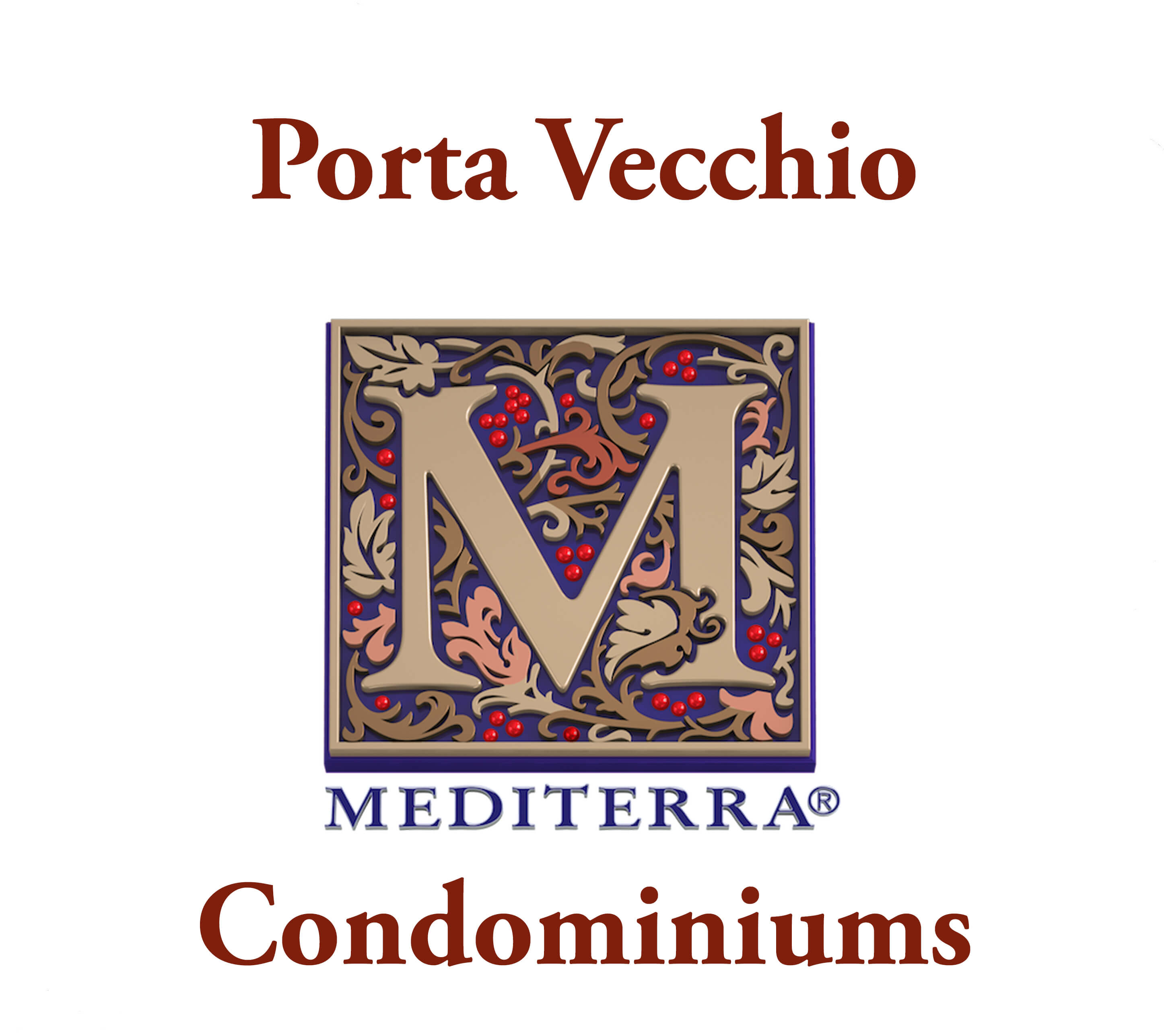 Porta Vecchio coach-home condos at Mediterra Naples