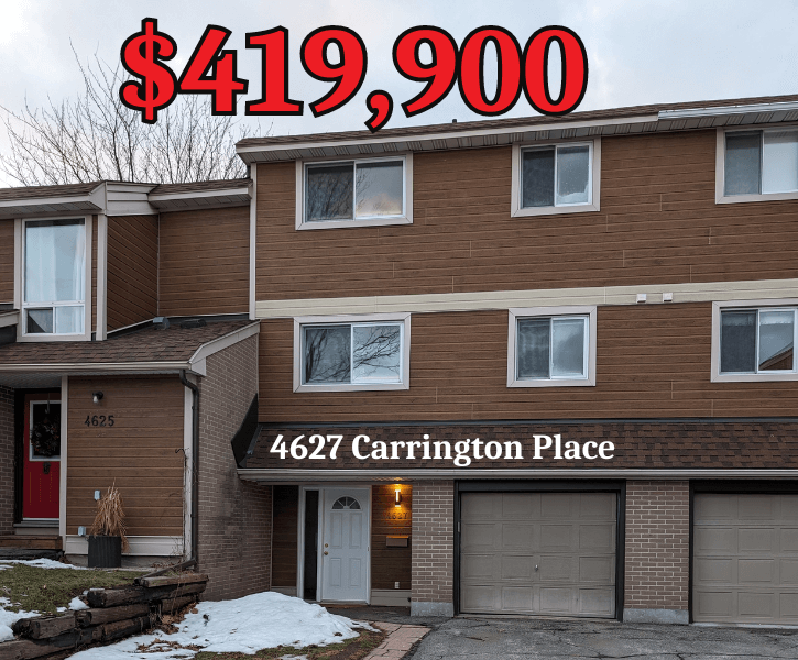4627 Carrington Place 3 Bedroom 3 Storey Condo for Sale