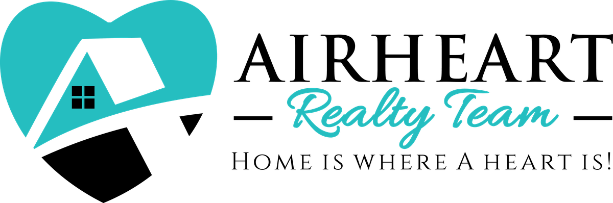 Airheart Realty Team logo: Home is where A heart is