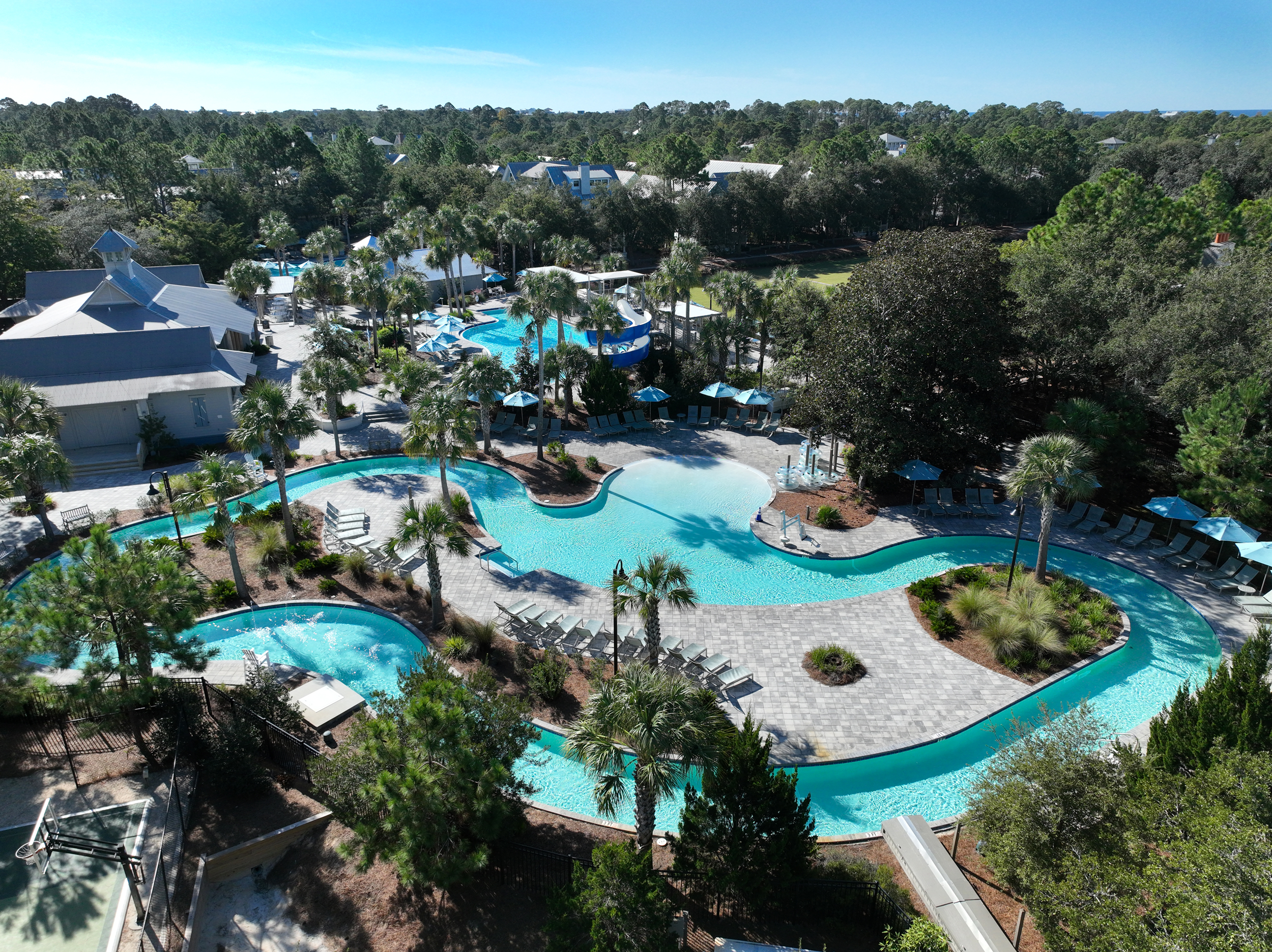 Watercolor's beach club and amenity package is a core driver of both rental income and resale value in the 30A luxury real estate market.
