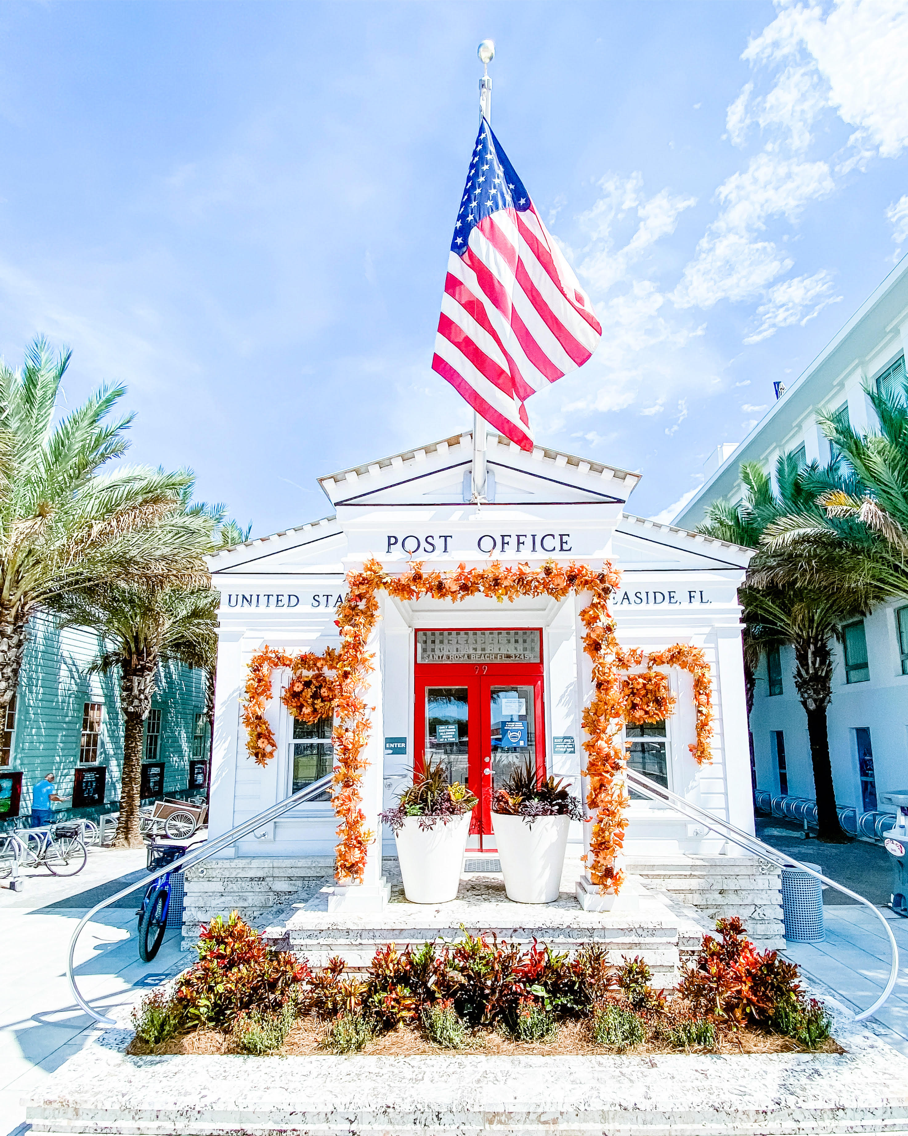 30A Fall Seaside Post Office