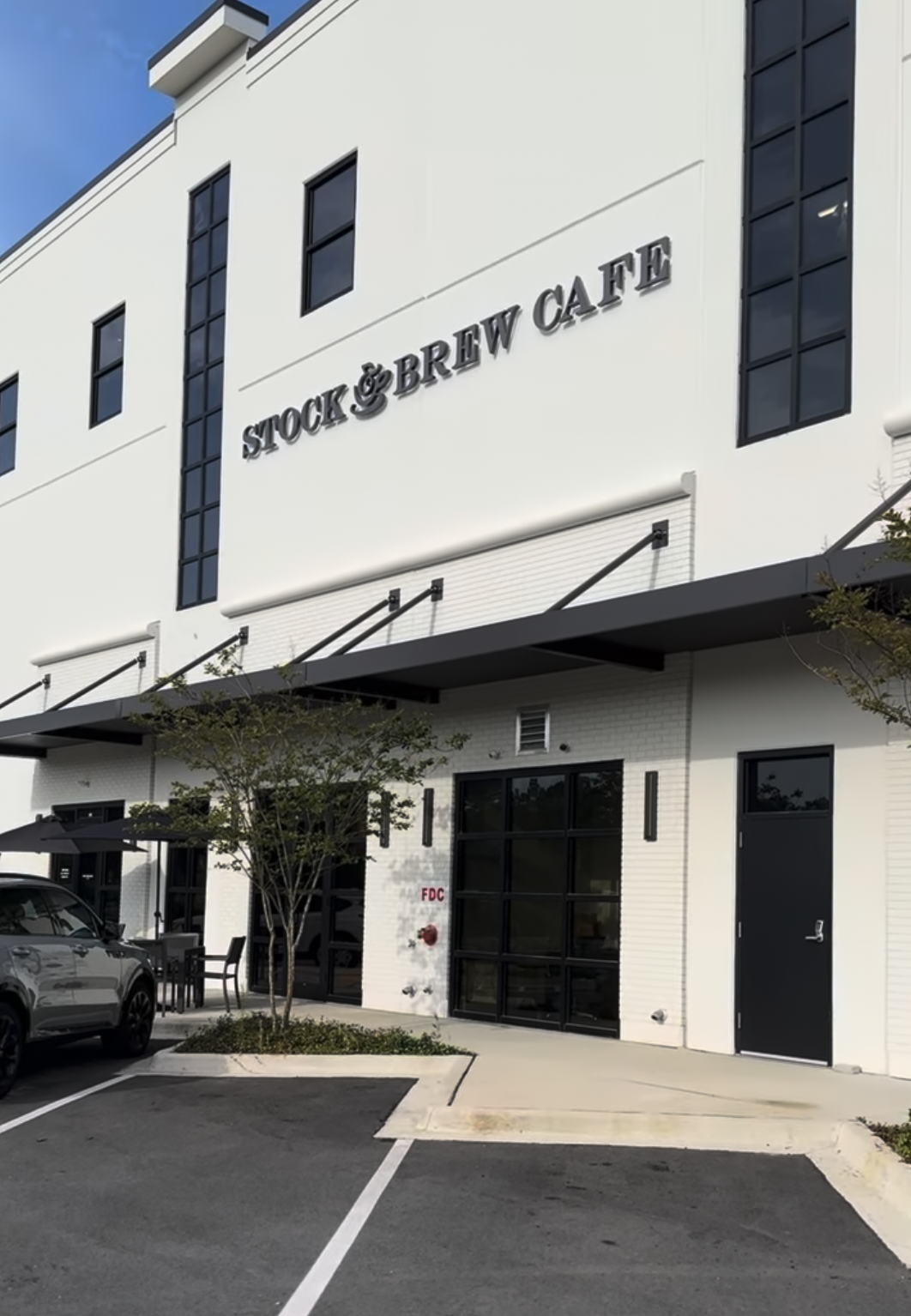 Stock and Brew exterior Highway 98
