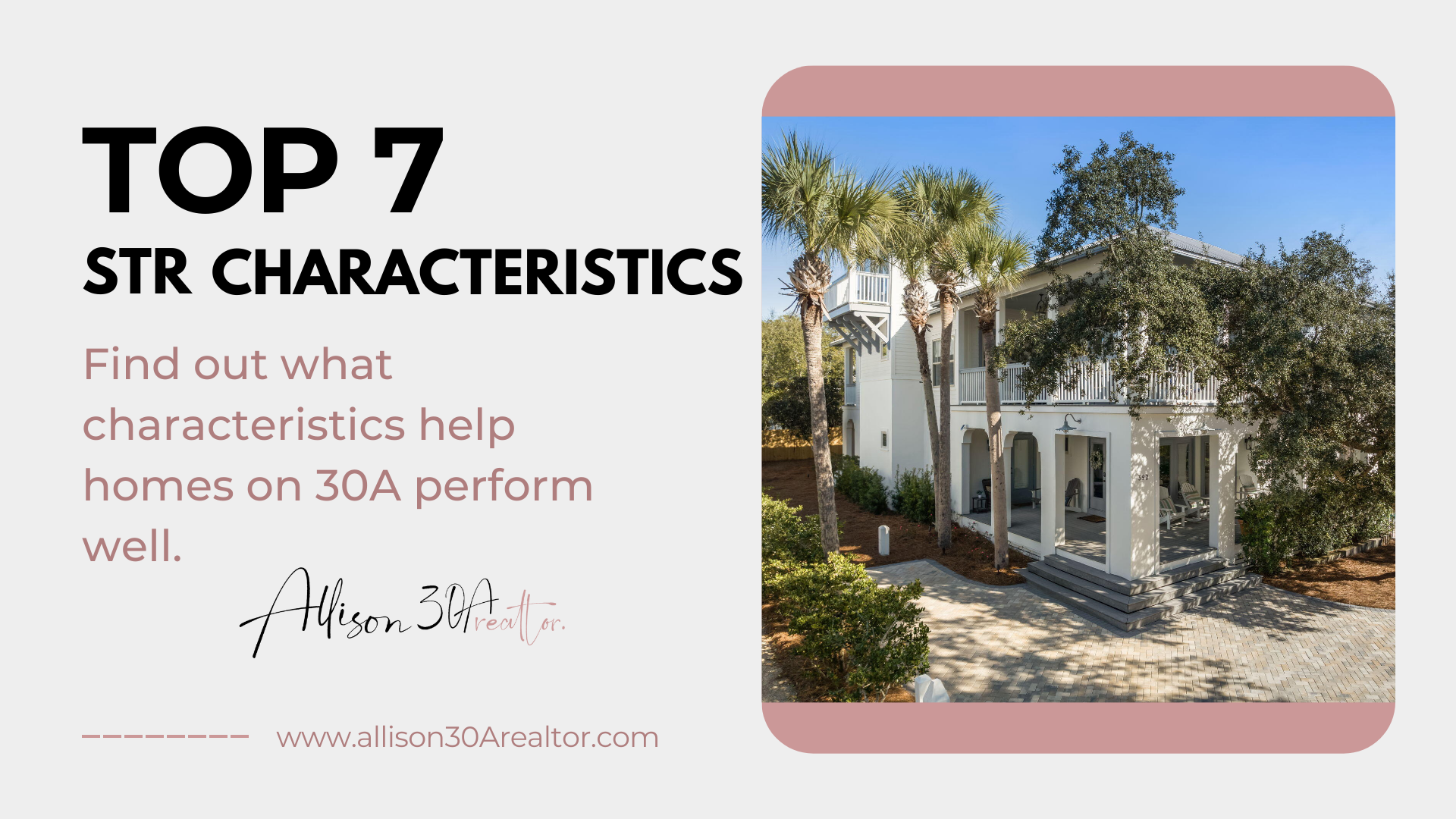 Top 7 Short-Term Rental Characteristics