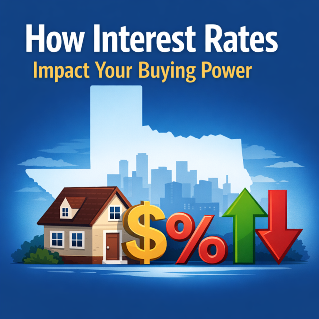 How Interest Rates Impact Your Buying Power in Texas | Real Estate Insights