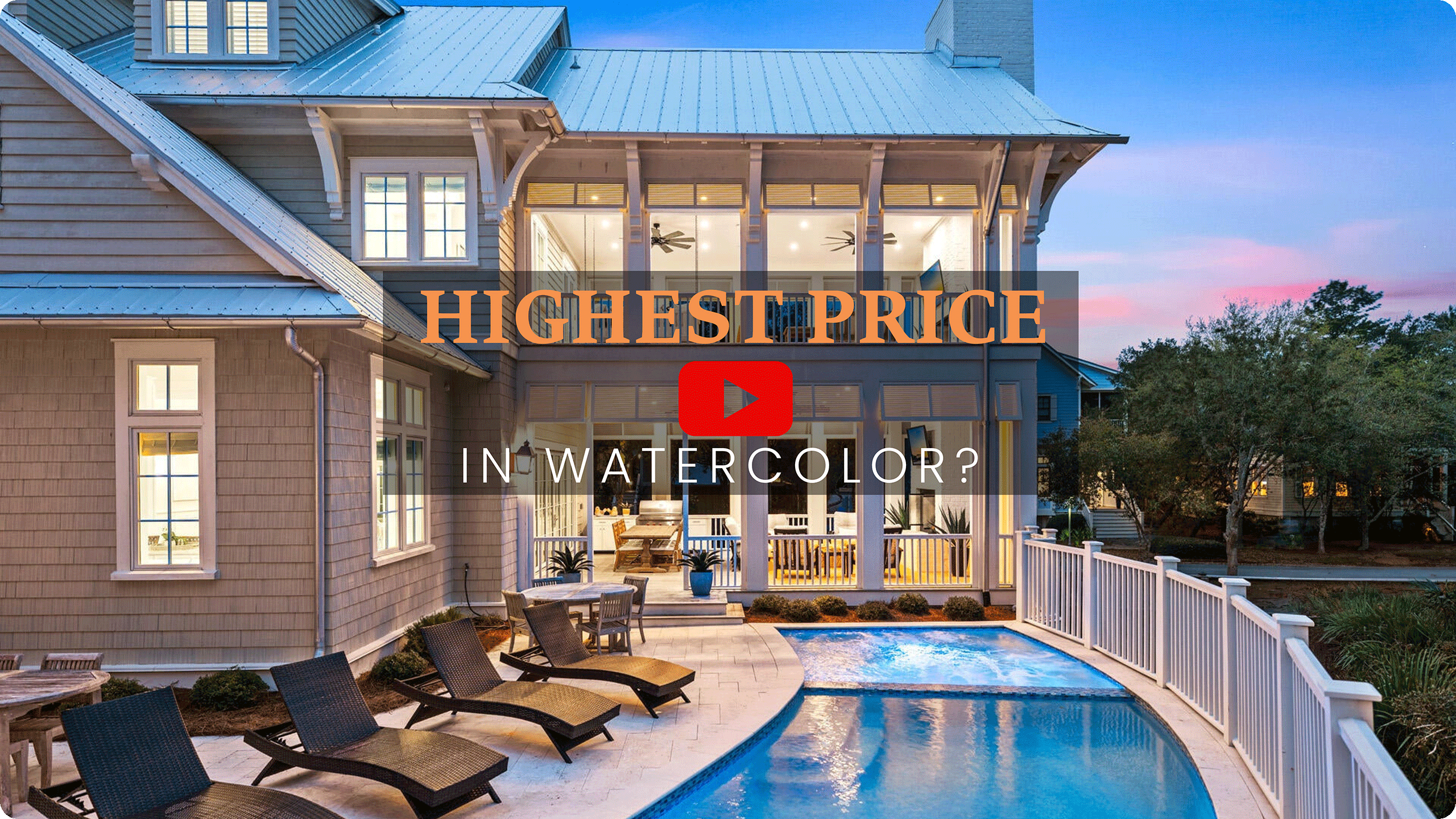 Dandelion Drive Highest Price Sale Watercolor, FL