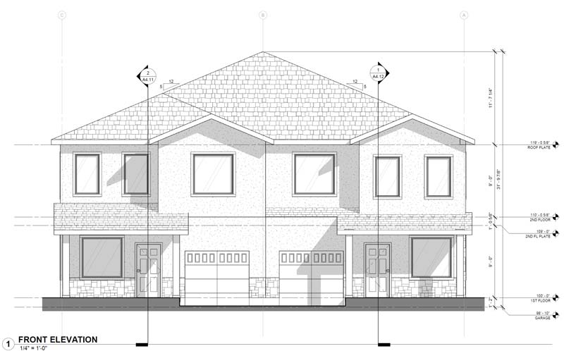 new home blueprint