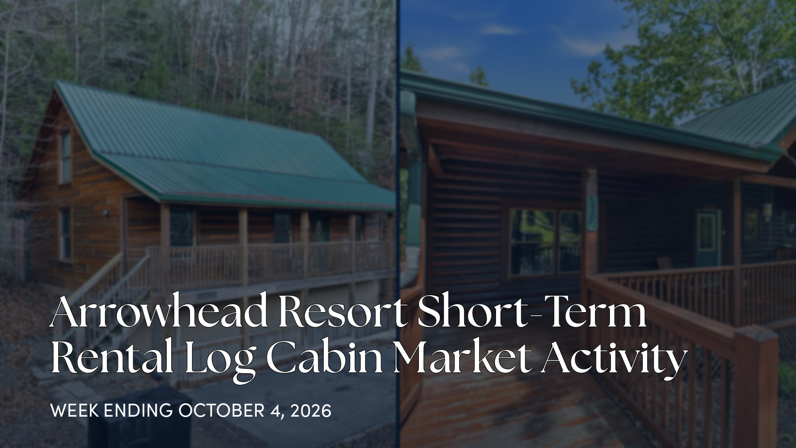Arrowhead Resort Weekly Market Update: Two Active Price Reductions for the week ending October 4, 2026