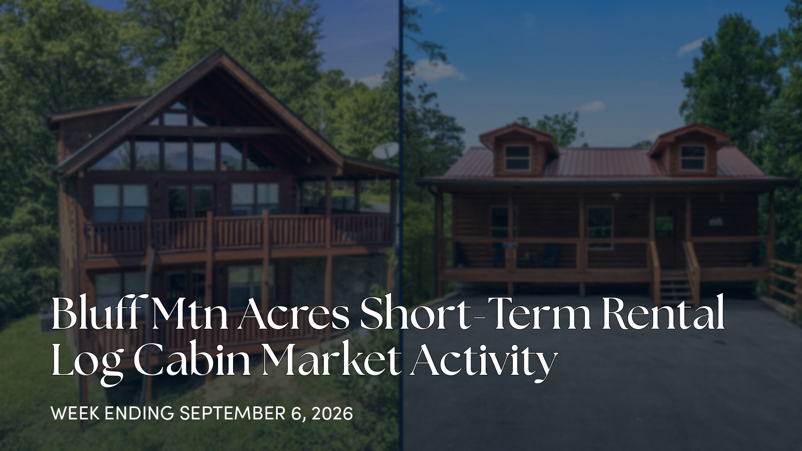 Bluff Mtn Acres Weekly Market Update: 1 New Listing, 1 Price Cut for the week ending September 6, 2026