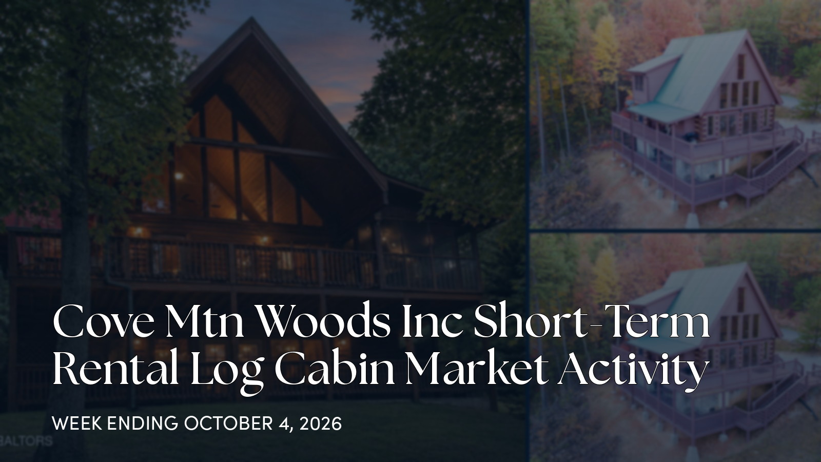 Cove Mtn Woods Inc Weekly Market Update: Price Cuts in a Quiet Week for the week ending October 4, 2026