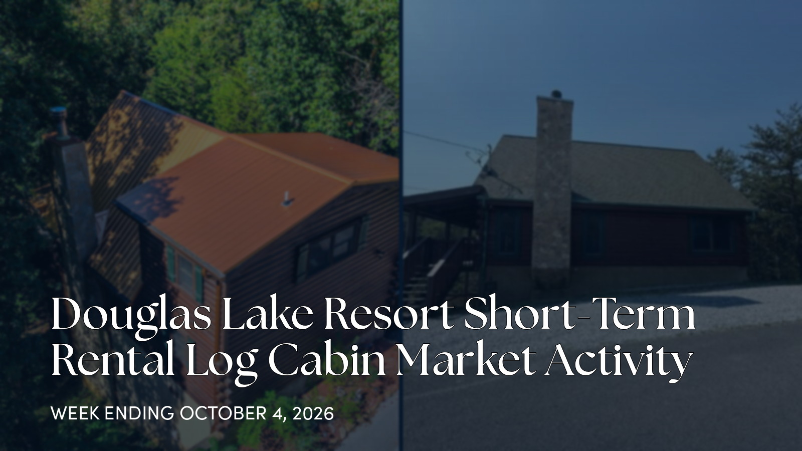 Douglas Lake Resort Weekly Market Update: 1 New Listing, 0 Pending for the week ending October 4, 2026