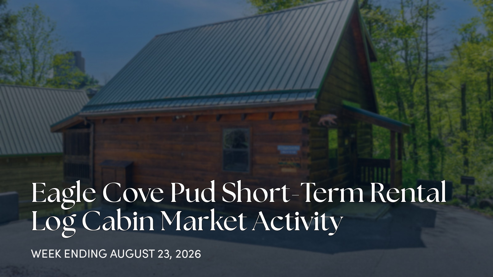 Eagle Cove Pud Weekly Market Update: One Closed Sale for the week ending August 23, 2026
