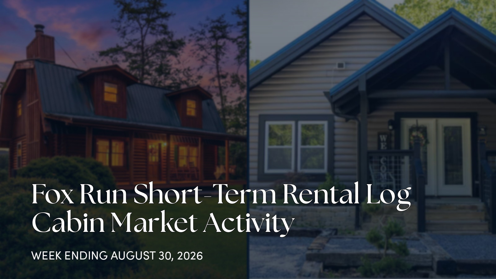 Fox Run Weekly Market Update: New Listing and Price Change for the week ending August 30, 2026