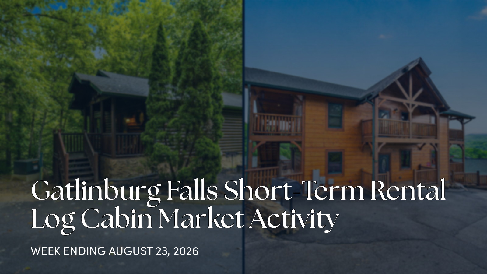 Gatlinburg Falls Weekly Market Update: 1 New Listing, 1 Pending for the week ending August 23, 2026