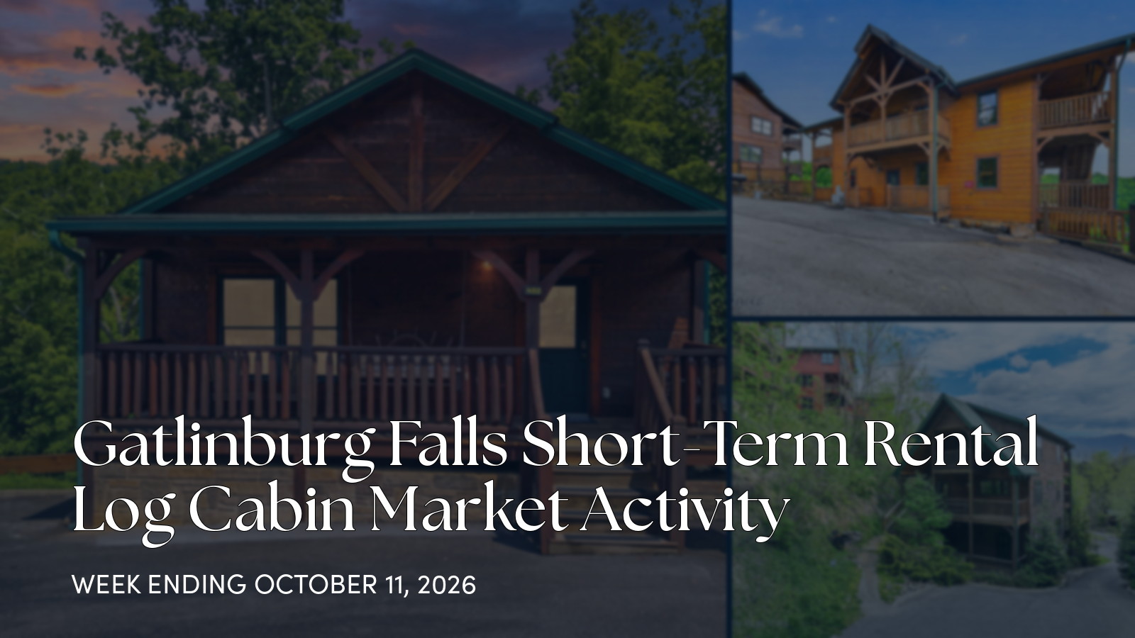 Gatlinburg Falls Weekly Market Update: One Closed Sale, Two Active Shifts for the week ending October 11, 2026