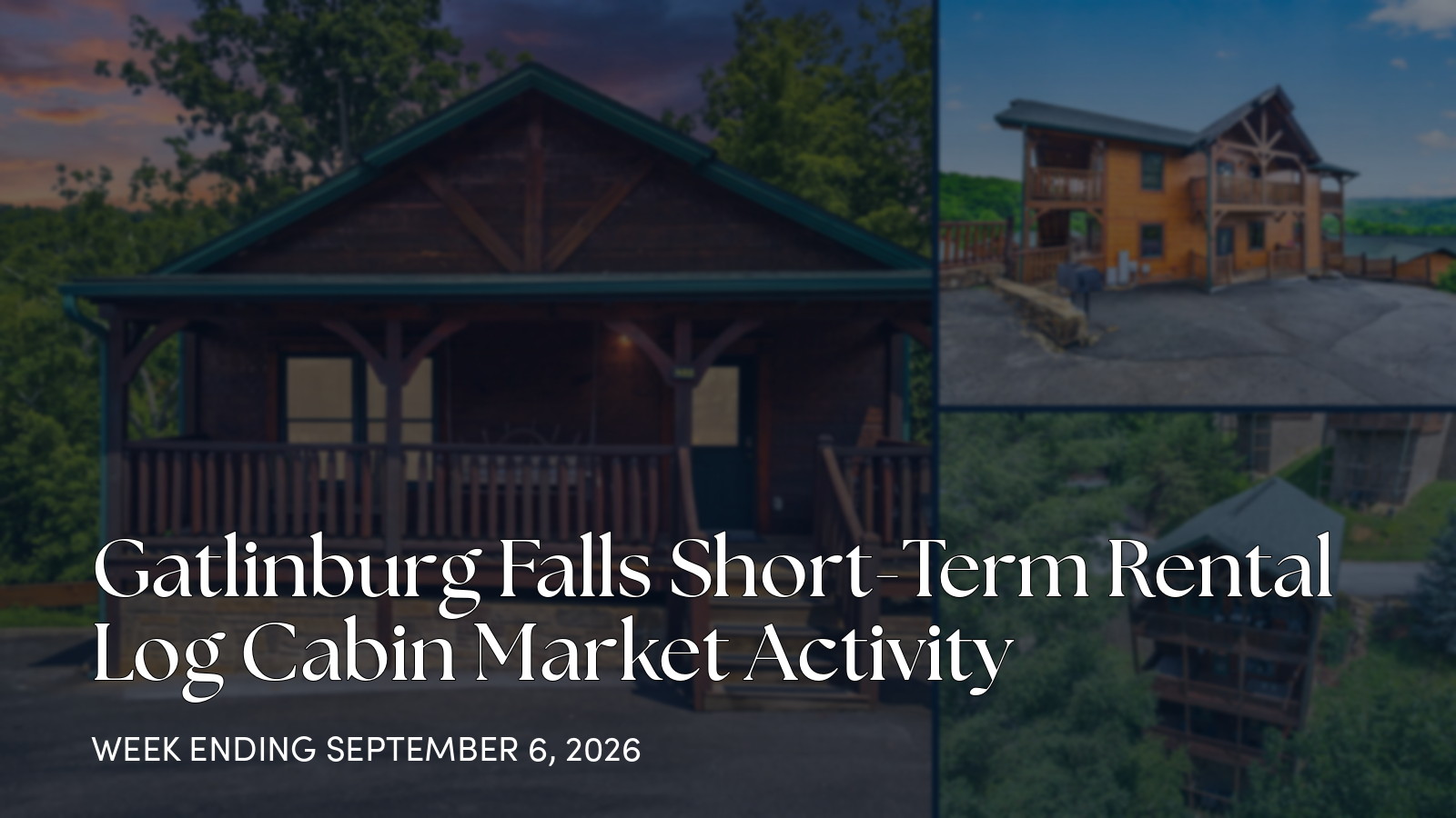 Gatlinburg Falls Weekly Market Update: 3 Pending, 1 Price Change for the week ending September 6, 2026