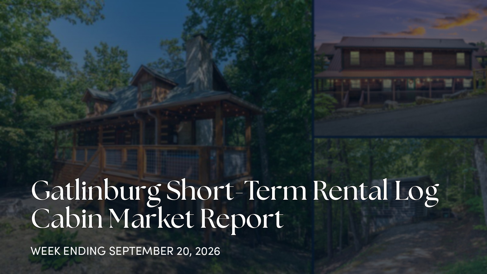 Gatlinburg Cabin Market Update: New Listings, Price Cuts, and Active Inventory for the week ending September 20, 2026