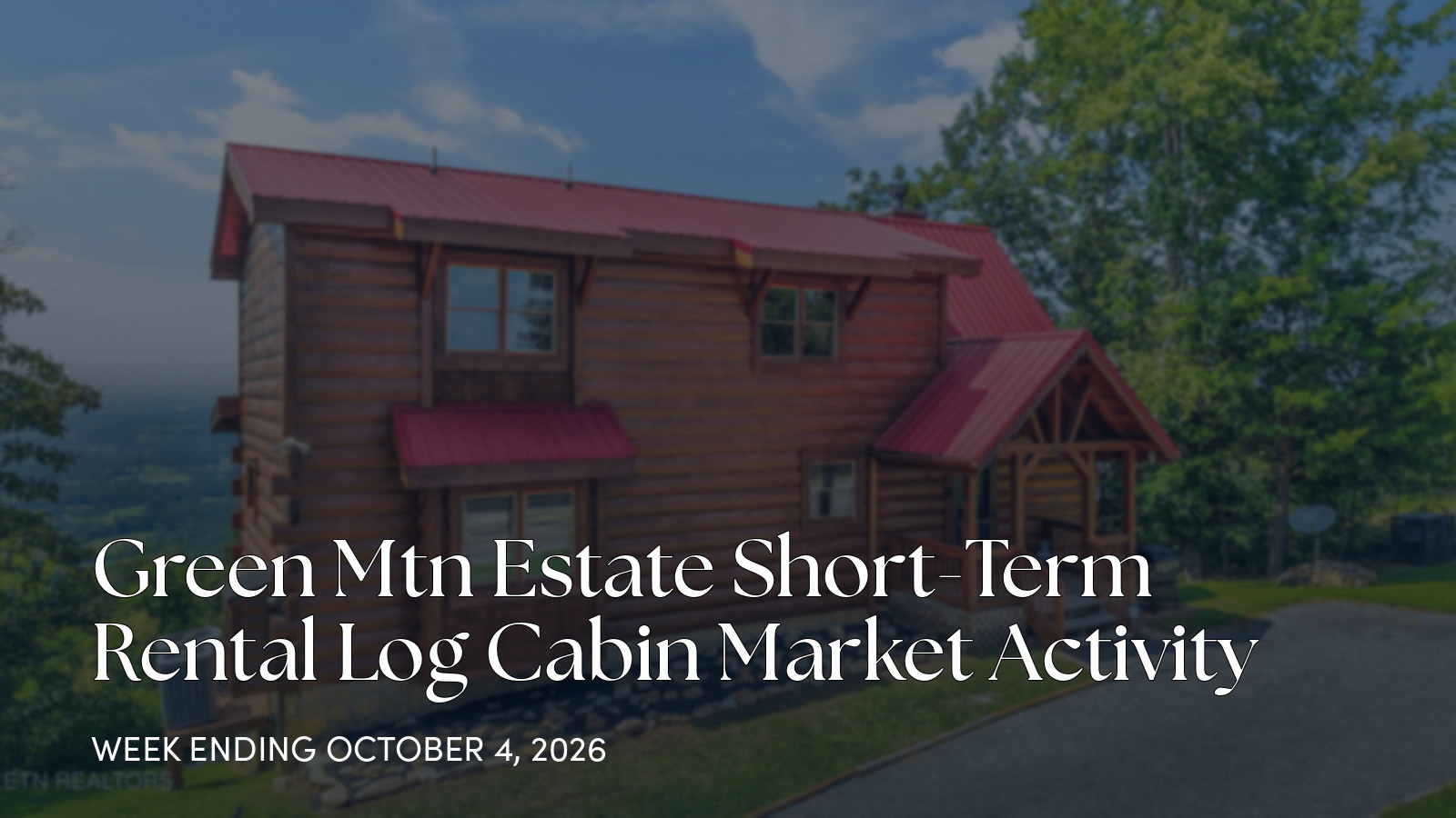 Green Mtn Estate Weekly Market Snapshot: One Closed Sale for the week ending October 4, 2026