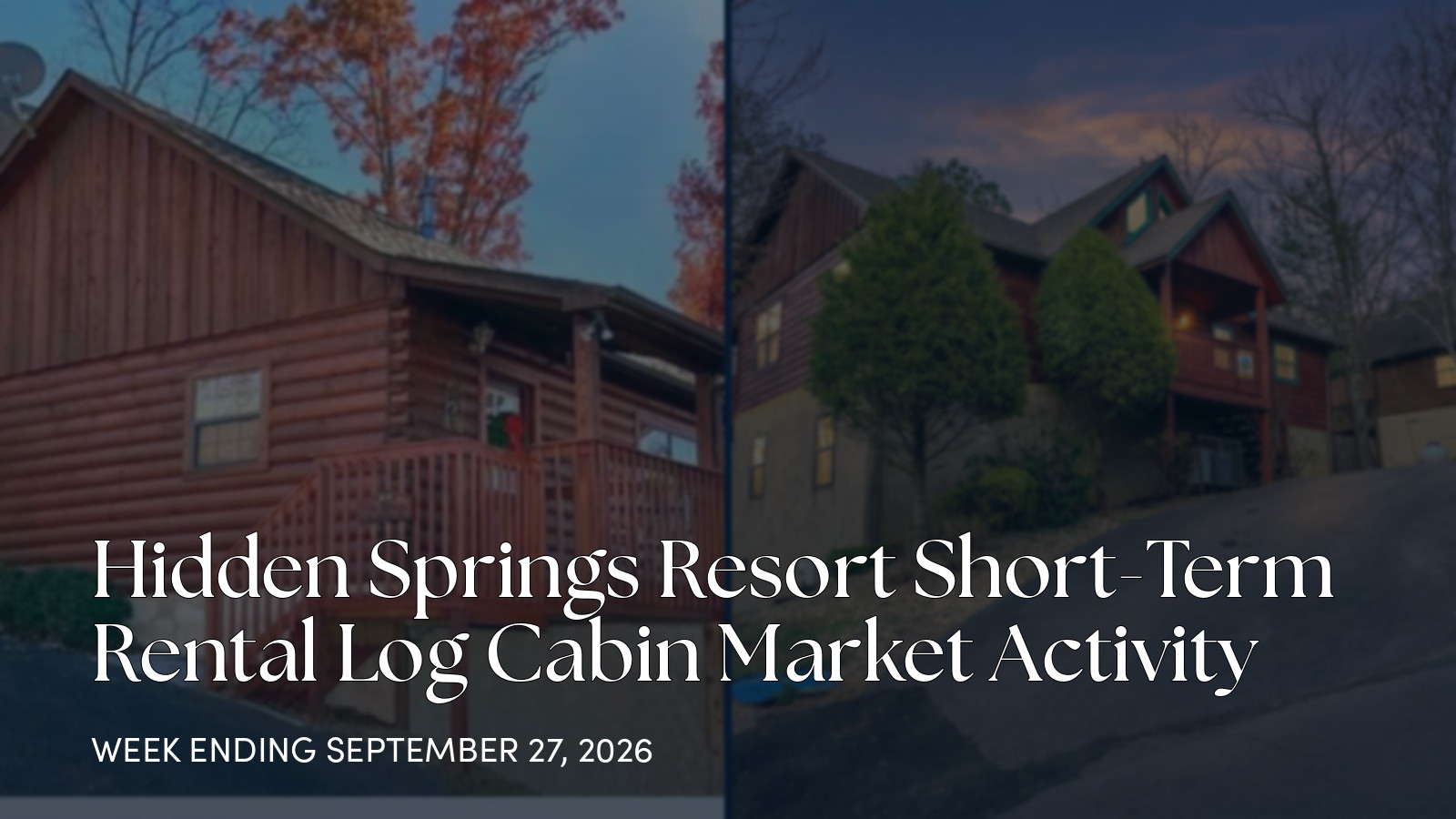 Hidden Springs Resort Weekly Market Update: Pending and Price Change for the week ending September 27, 2026