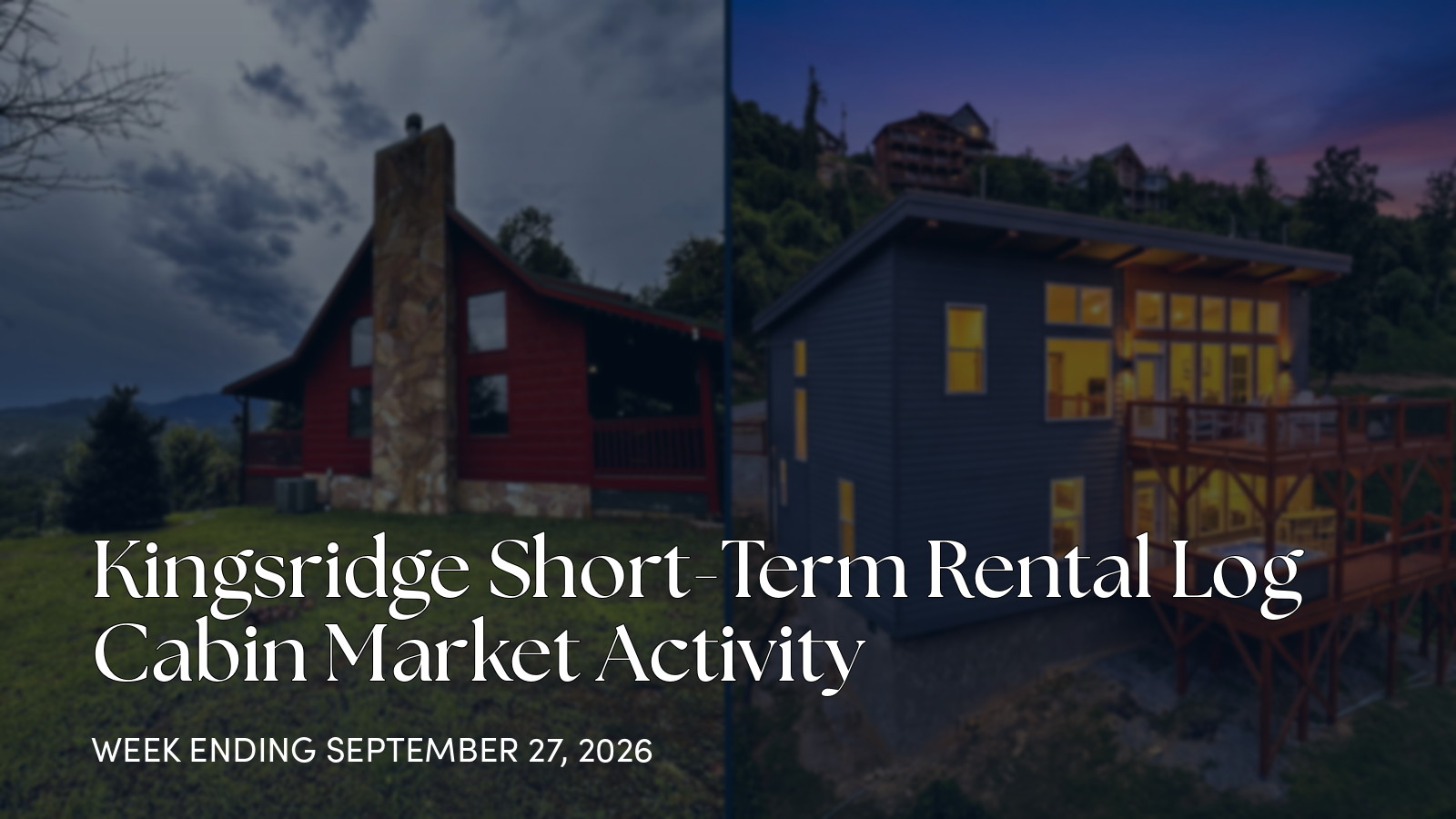 Kingsridge Weekly Market Update: New Listing and Price Change in Gatlinburg for the week ending September 27, 2026