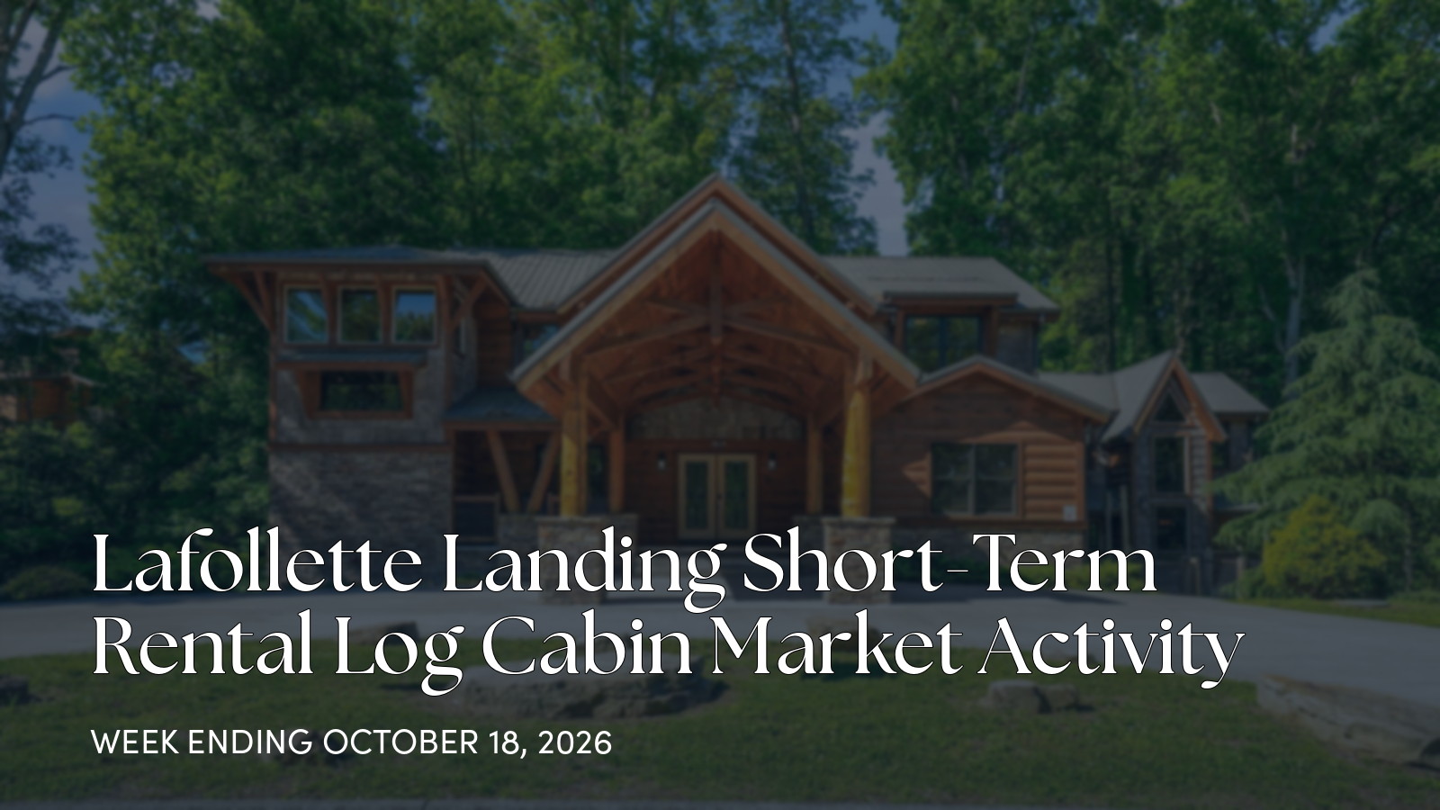Lafollette Landing Weekly Market Update: One Closed Sale at $2.016M for the week ending October 18, 2026