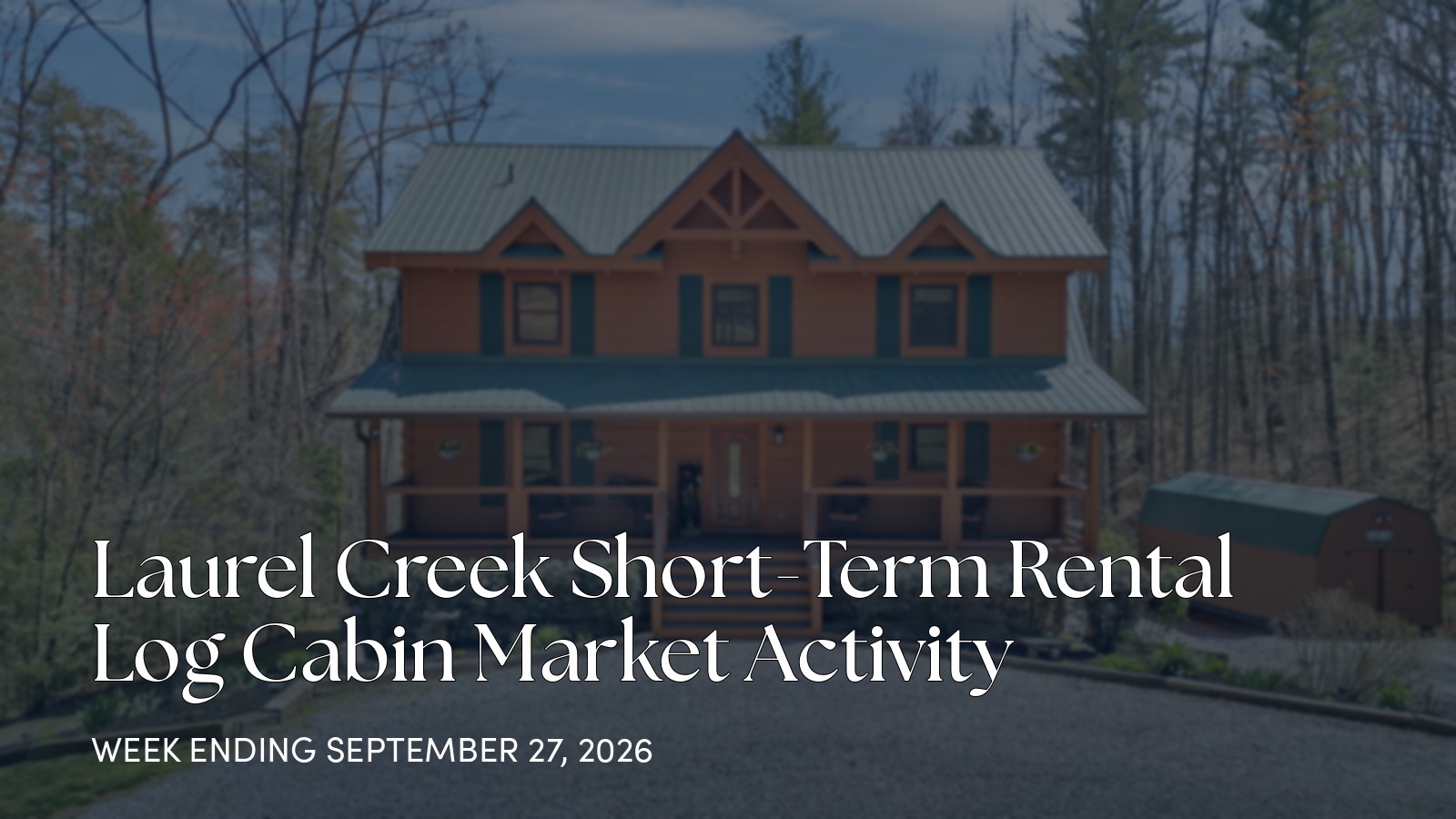 Laurel Creek Weekly Market Update: One Price Change for the week ending September 27, 2026
