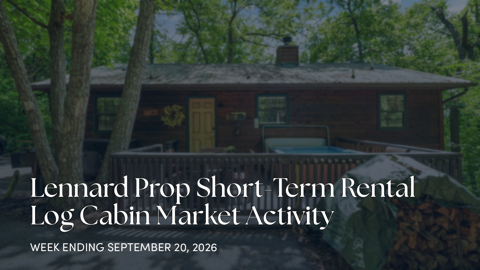 Lennard Prop Weekly Market Update: One Closed Cabin Sale for the week ending September 20, 2026