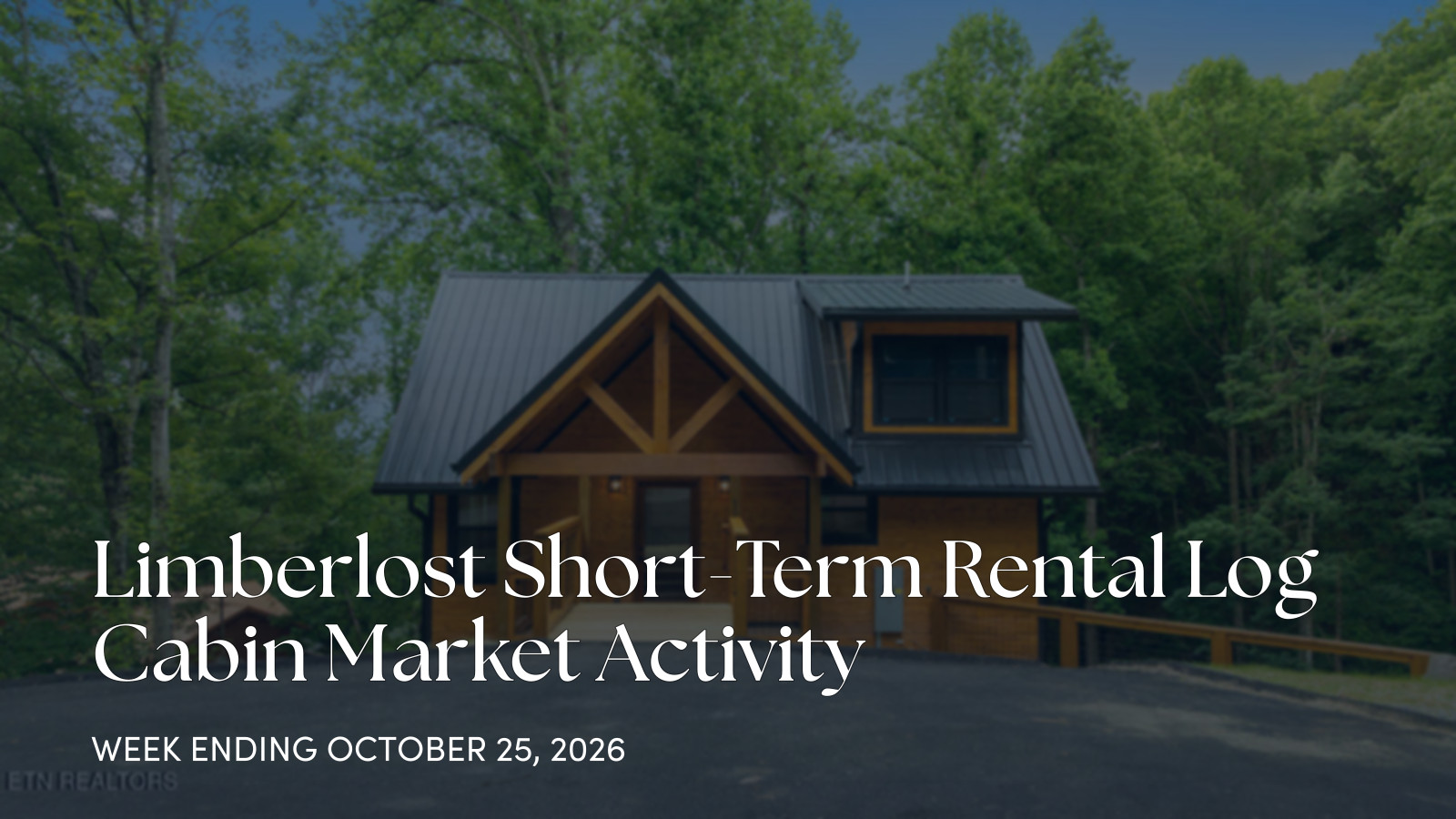 Limberlost Cabin Market Update: October 19-25, 2026 for the week ending October 25, 2026