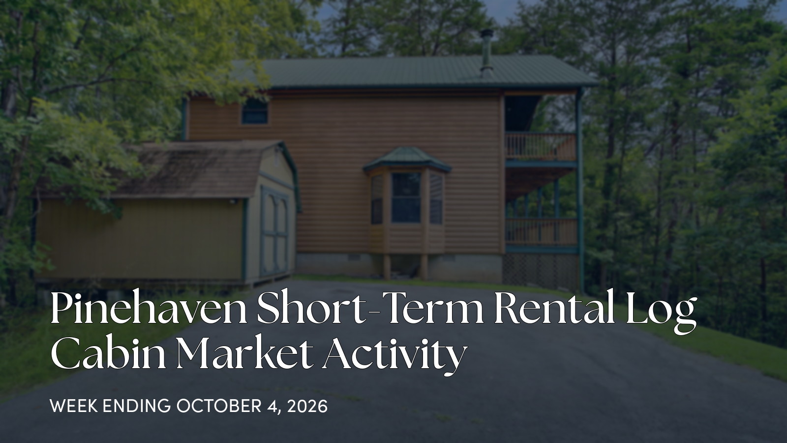 Pinehaven Weekly Market Update: 1 Closed Sale for the week ending October 4, 2026